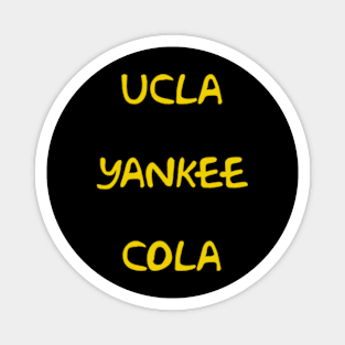 UCLA YANKEE COLA Magnet